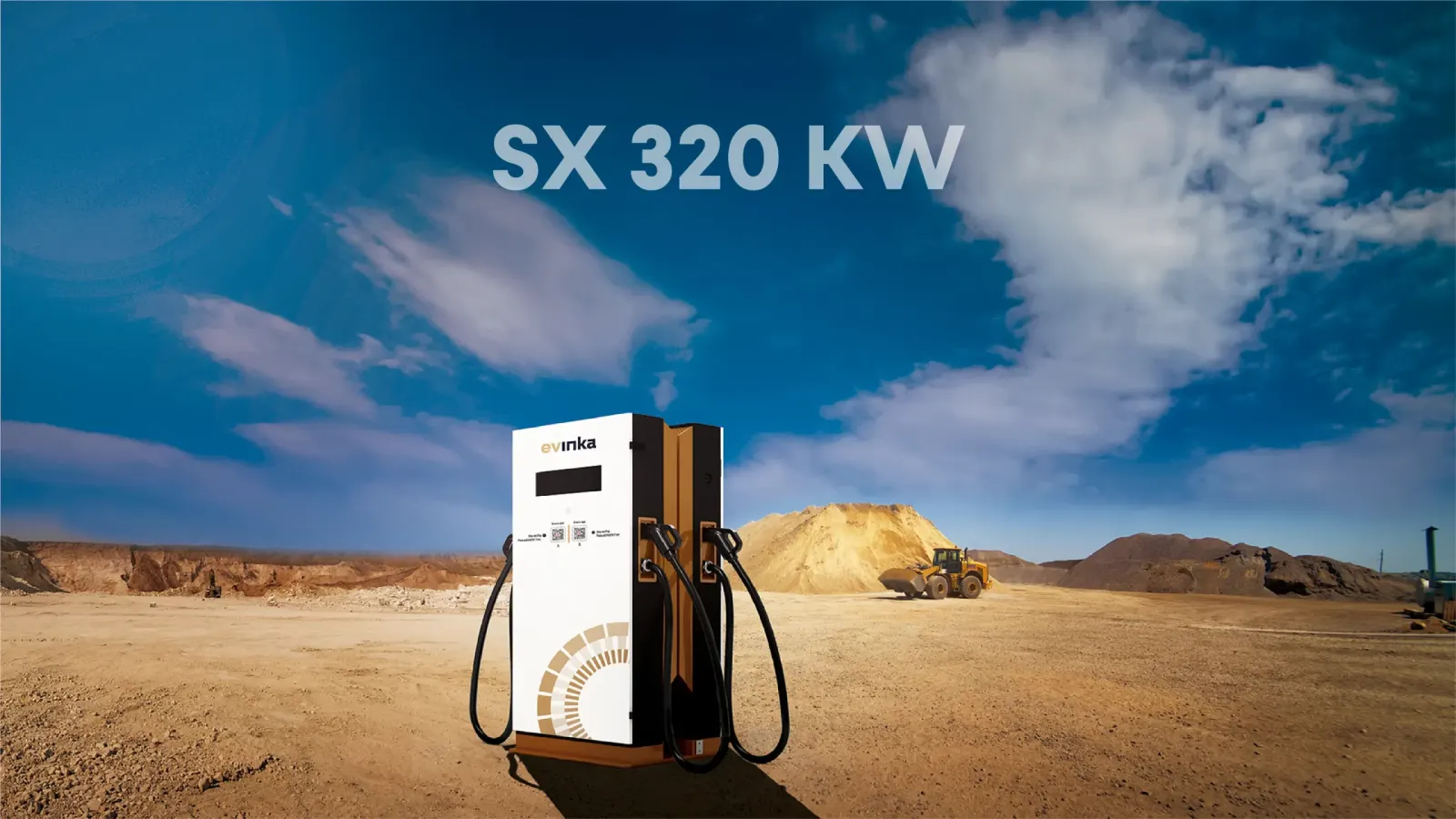 Cargador rápido Evinka SX 320 kW